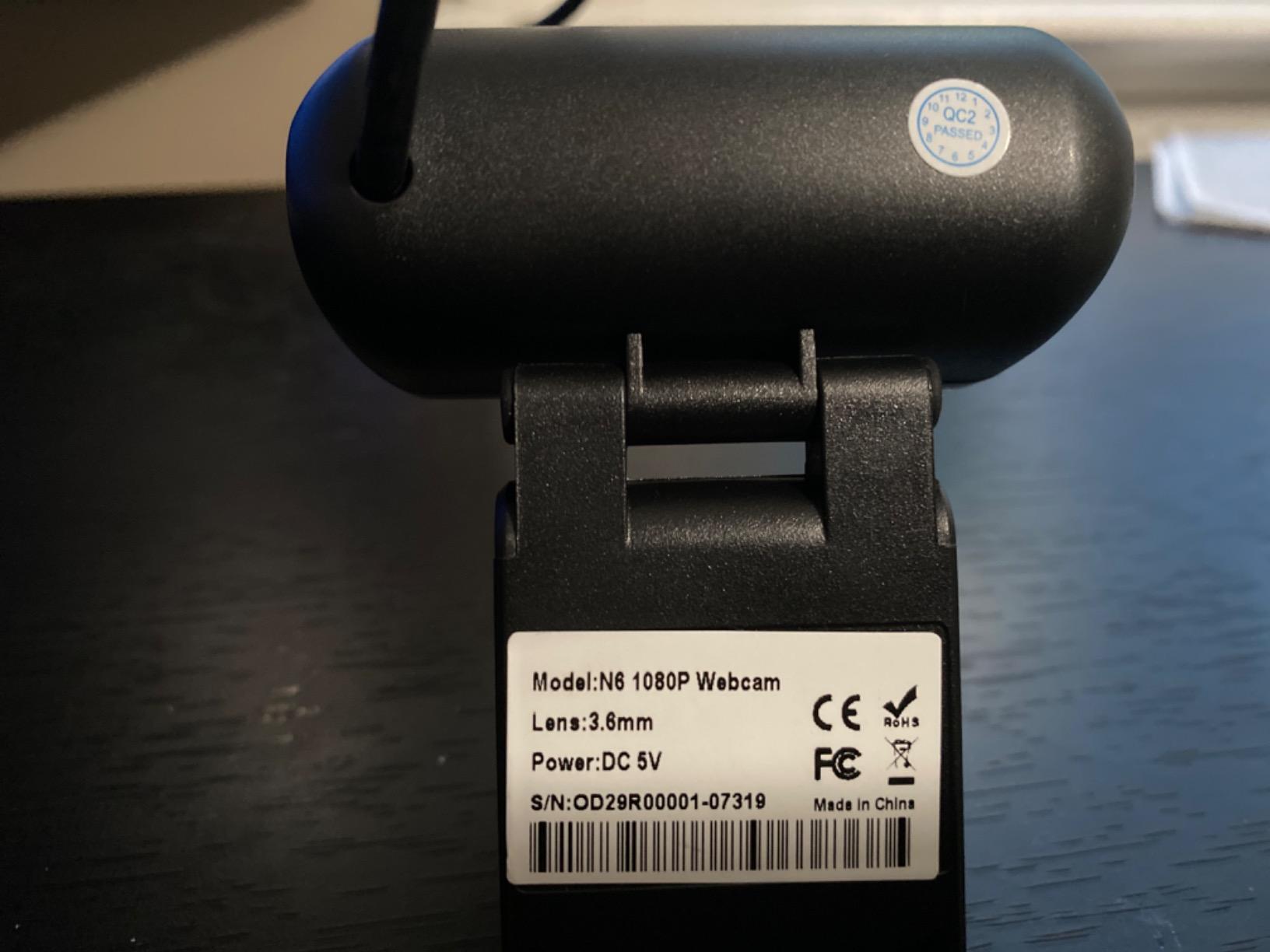 Webcam 1080p HD Computer Camera Microphone Laptop USB PC Webcam customer photo 2
