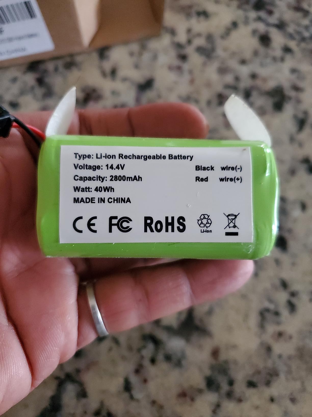 FirstPower 3.2Ah Replacement for Eufy 11s Battery, 11S MAX, 15C, 15C MAX customer photo 1