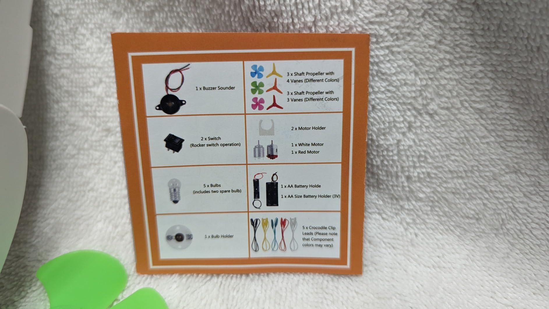 Sntieecr STEM Electric Circuit Motor Kit,Science Experiment Educational Kit customer photo 2