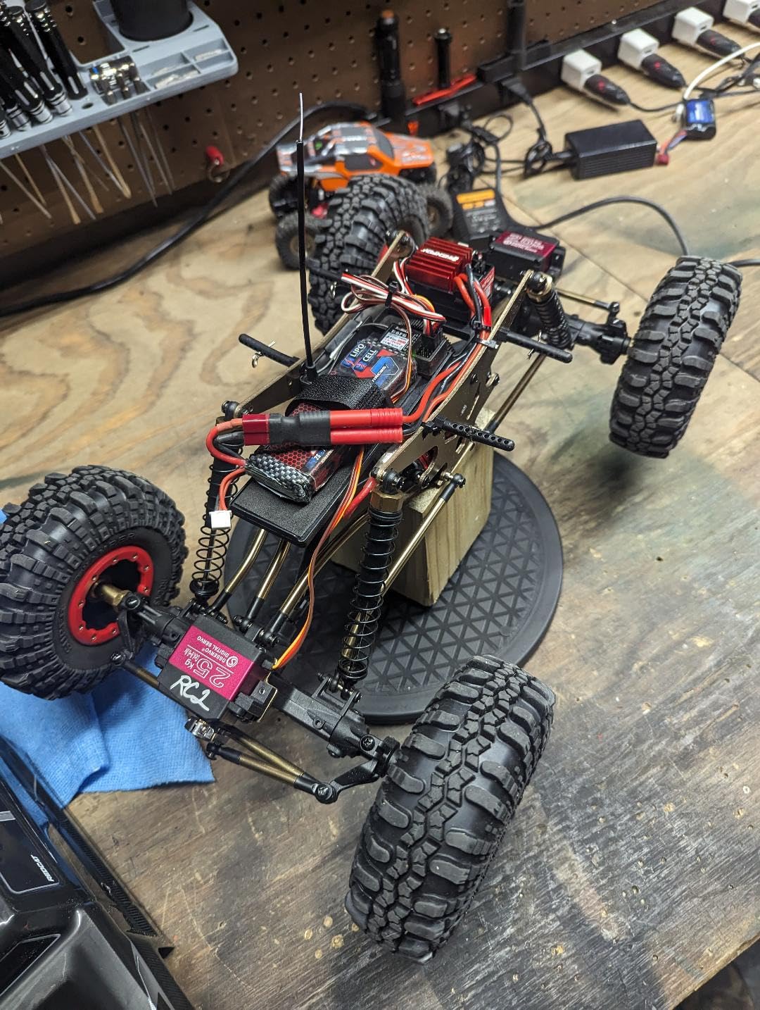 25KG Servo Motor High Torque Metal Gear for 1/6 1/8 1/10 1/12 RC Car customer photo 1