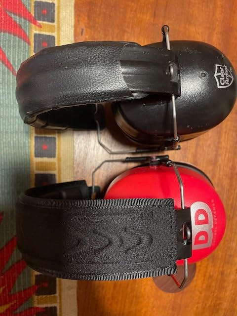 DECIBEL DEFENSE Ear Protection, 37 dB NRR Ear Muffs (SAFETY YELLOW) customer photo 2