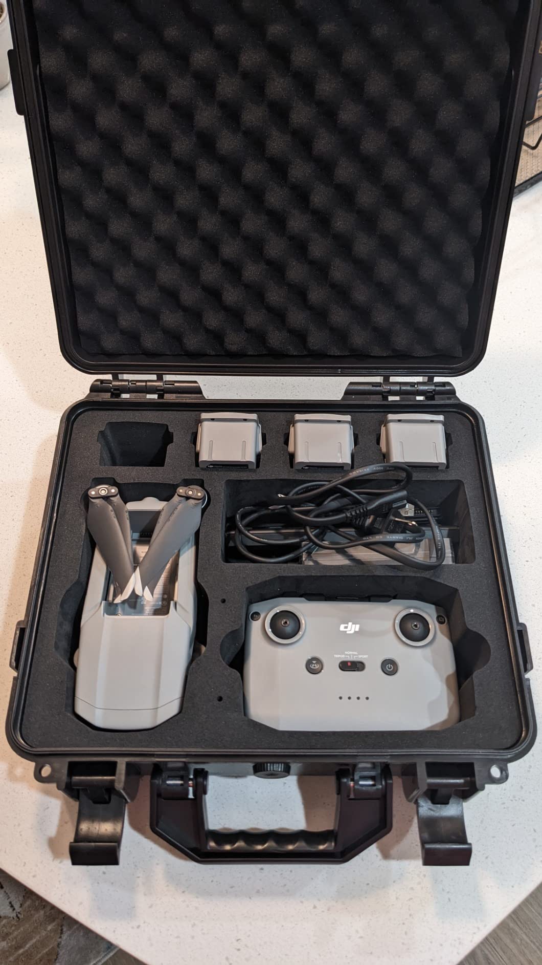 Lekufee Carrying Case Compatible with New DJI Air 2S Drone or DJI Mavic Air 2 Drone Quadcopter and More Mavic Air 2 Accessories(Not Include Drones and Accessories) customer photo 2