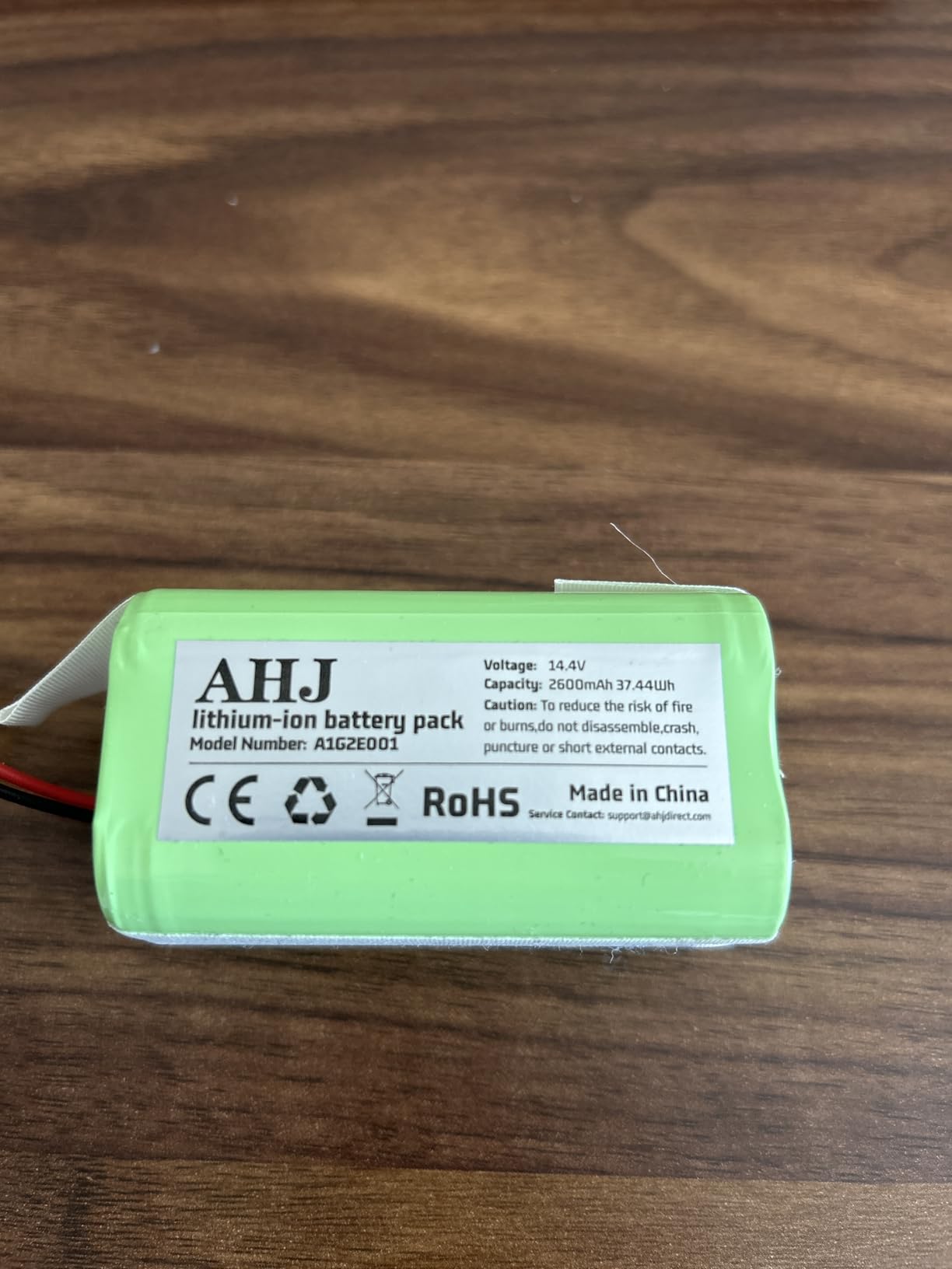 AHJ 14.4V 2600mAh Replacement Battery for Eufy RoboVac Robot Vacuum customer photo 1