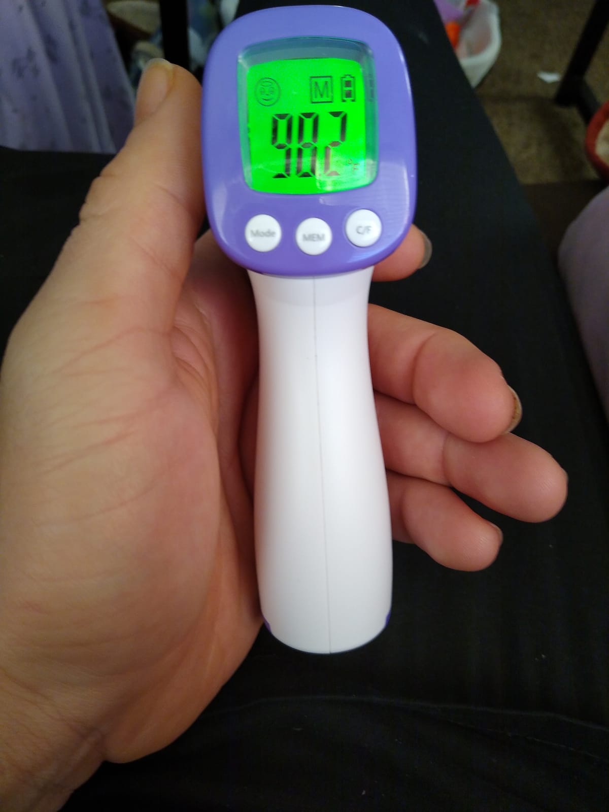 Hotodeal No-Touch Infrared Forehead Thermometer for Adults, Kids & Babies customer photo 2