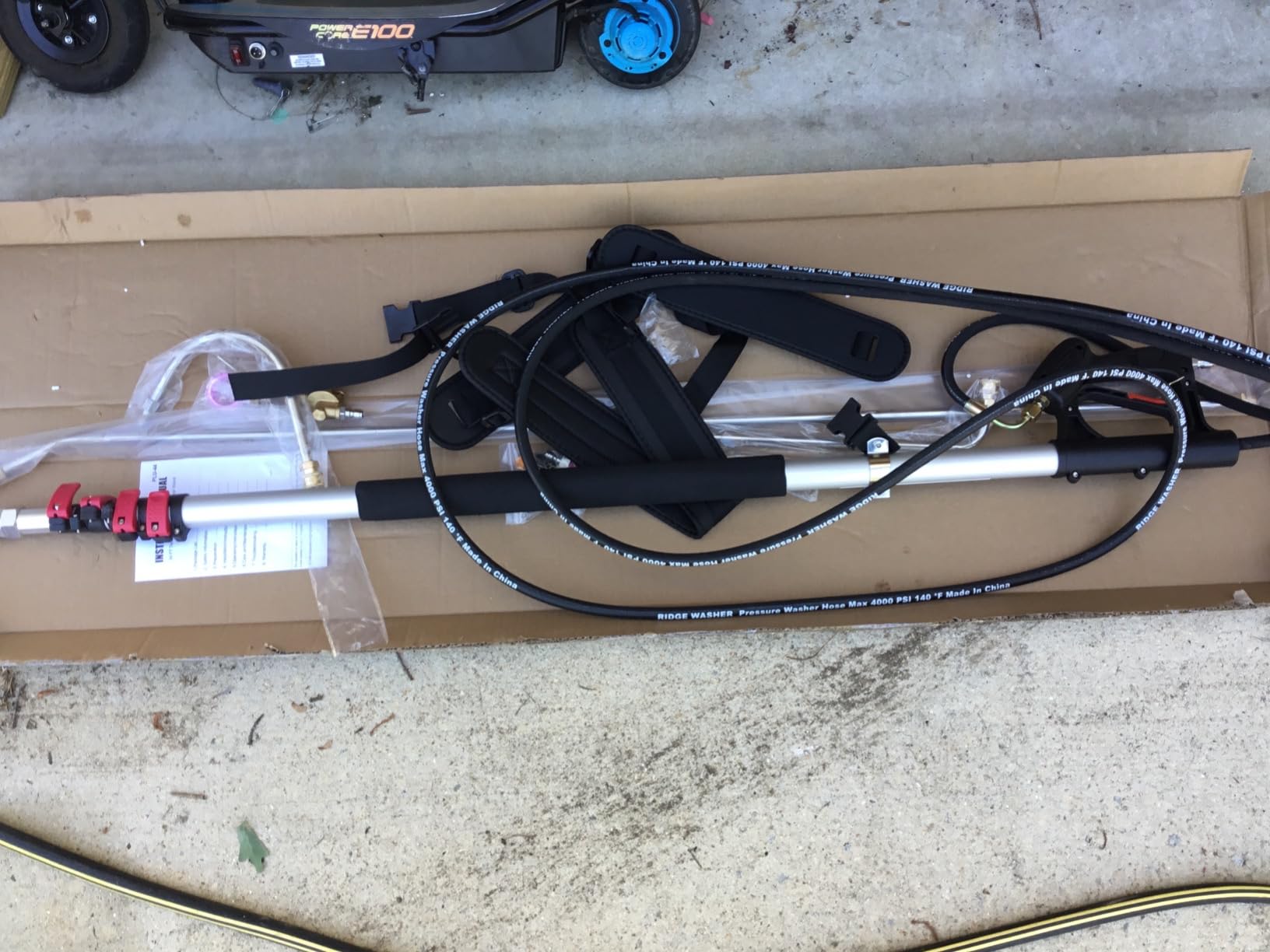 RIDGE WASHER Gutter Cleaner Attachment for Pressure Washer, 3600 PSI customer photo 2
