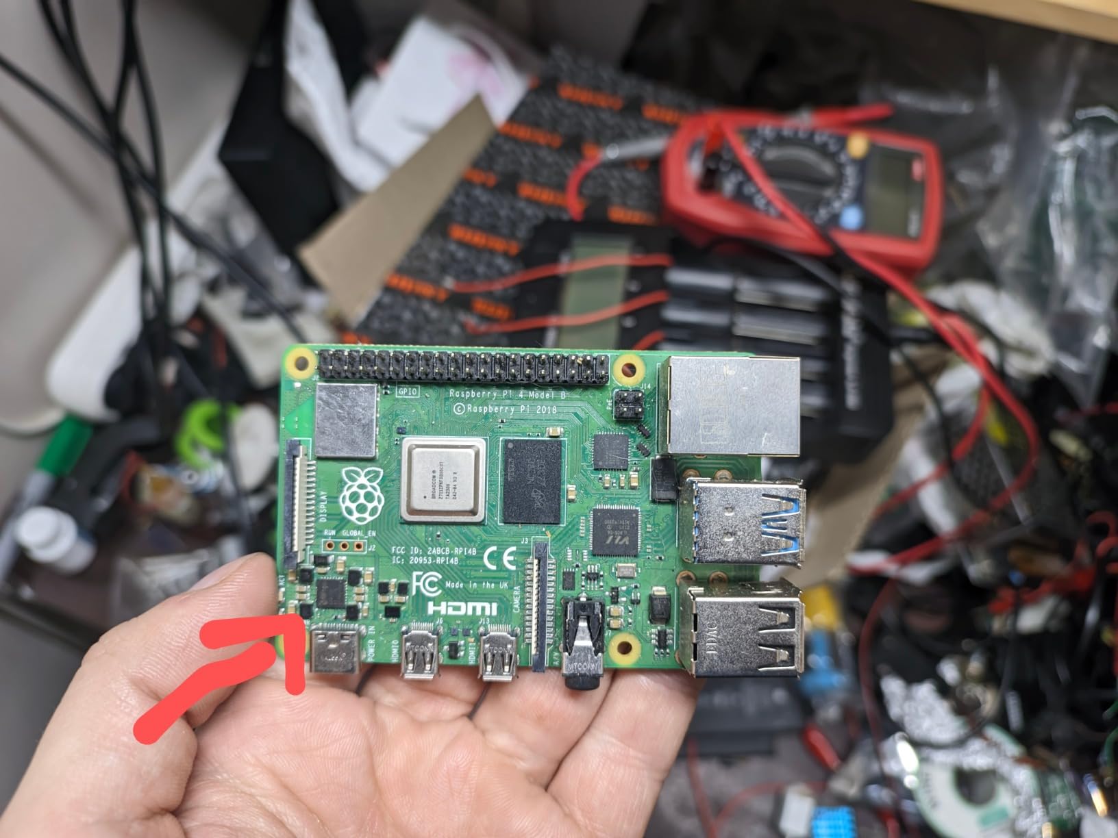 Raspberry Pi 4 Computer Model B 8GB Single Board Computer Suitable for Building Mini PC/Smart Robot/Game Console/Workstation/Media Center/Etc. customer photo 2