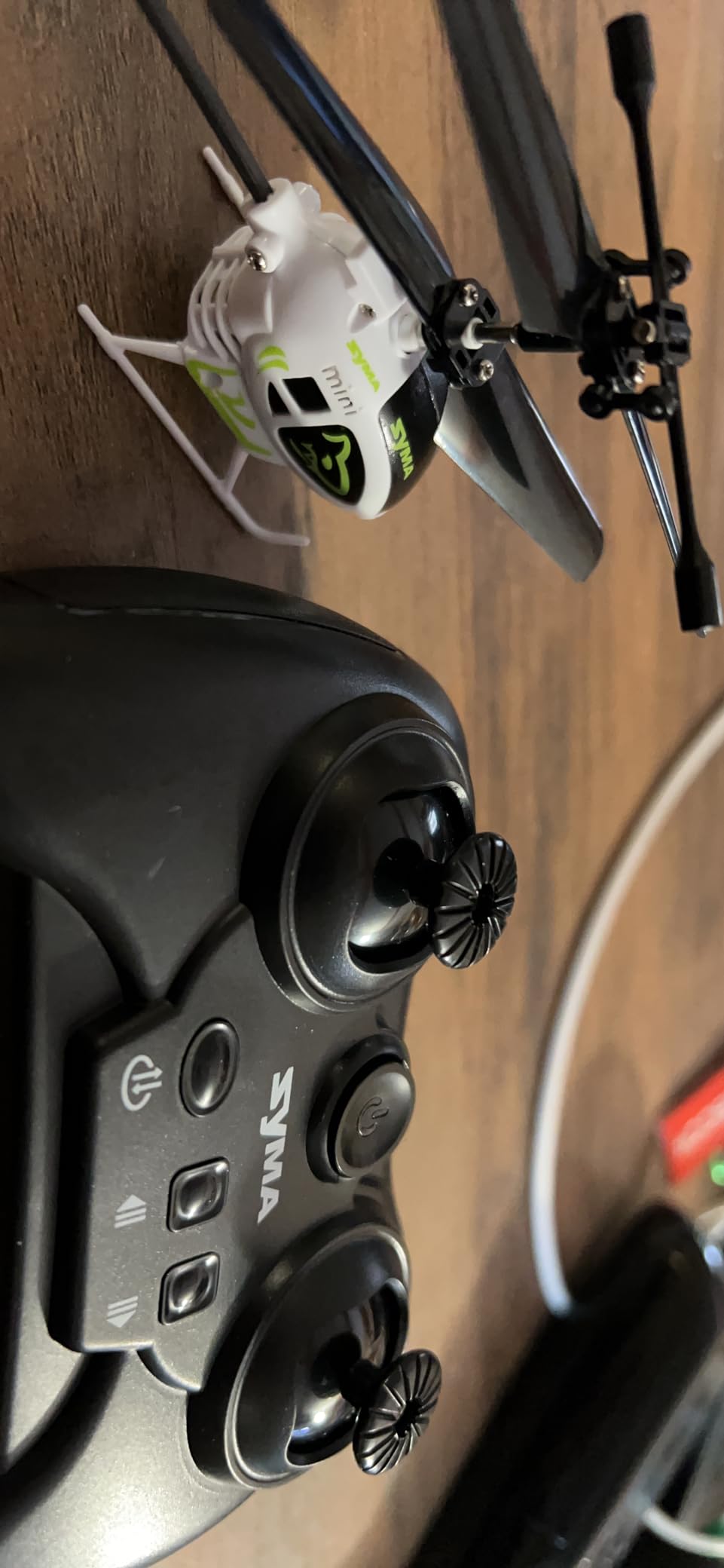 SYMA S100 Mini RC Helicopter for Kids, Indoor Flying, Altitude Hold, Black customer photo 1