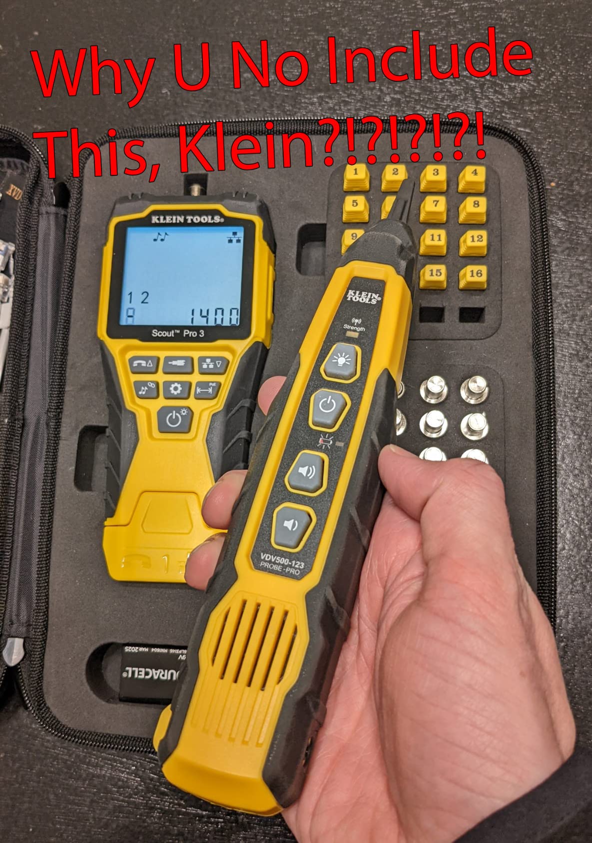 Klein Tools VDV501-852 Cable Tester with Remote, VDV Scout Pro 3 Test Kit Locates and Tests Voice, Data and Video Cables customer photo 1