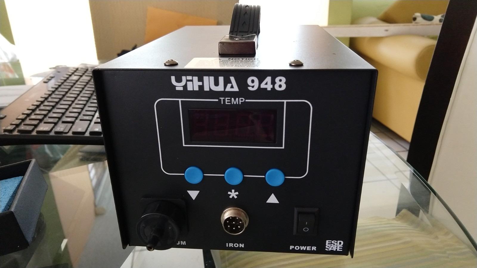 YIHUA 948 Standard Desoldering Station, 80W, with Auto Shutoff, Variable Precise Temperature (716°F ~ 896°F), ºC/°F display, Sleep Function and More. customer photo 1