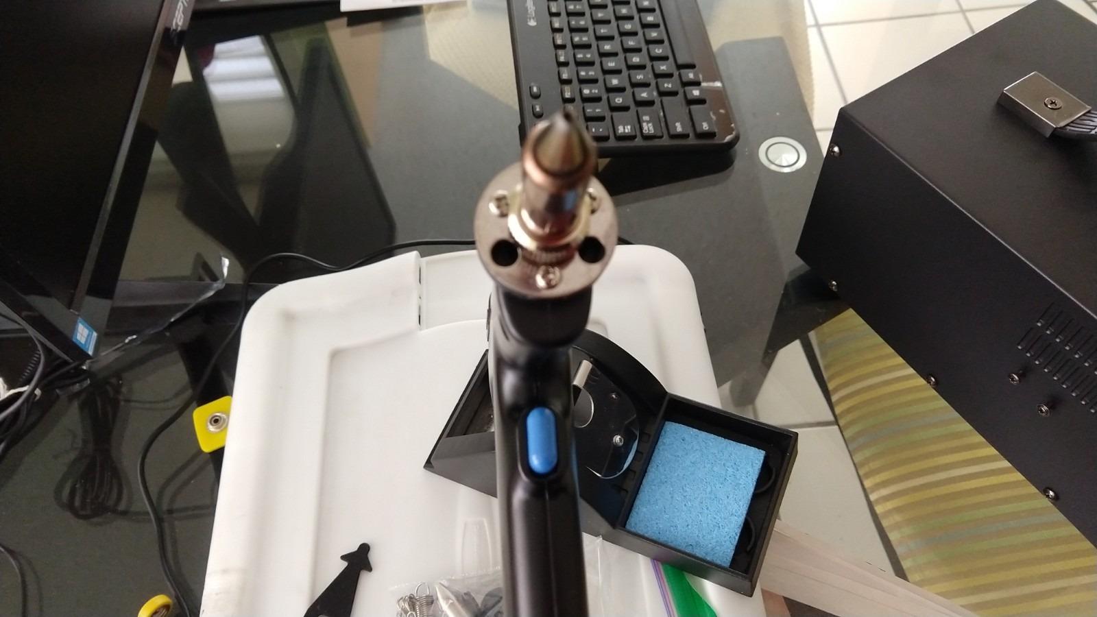 YIHUA 948 Standard Desoldering Station, 80W, with Auto Shutoff, Variable Precise Temperature (716°F ~ 896°F), ºC/°F display, Sleep Function and More. customer photo 2