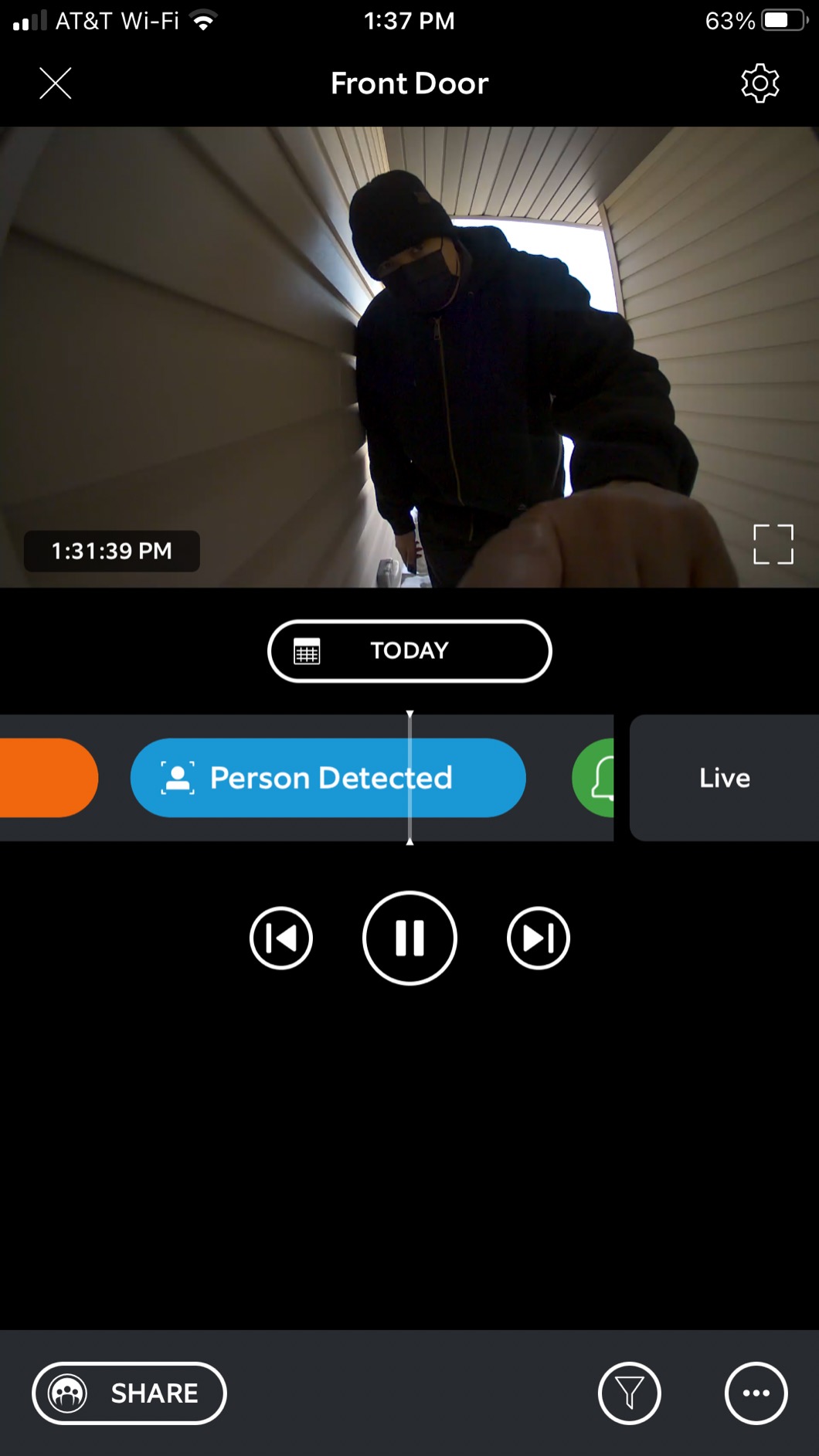 Ring Video Doorbell Wired, HD doorbell camera with Two-Way Talk, real-time alerts, and Advanced Motion Detection (wiring required) (2021 release) customer photo 1