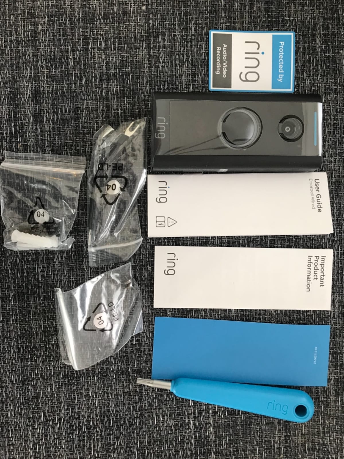 Ring Video Doorbell Wired, HD doorbell camera with Two-Way Talk, real-time alerts, and Advanced Motion Detection (wiring required) (2021 release) customer photo 2
