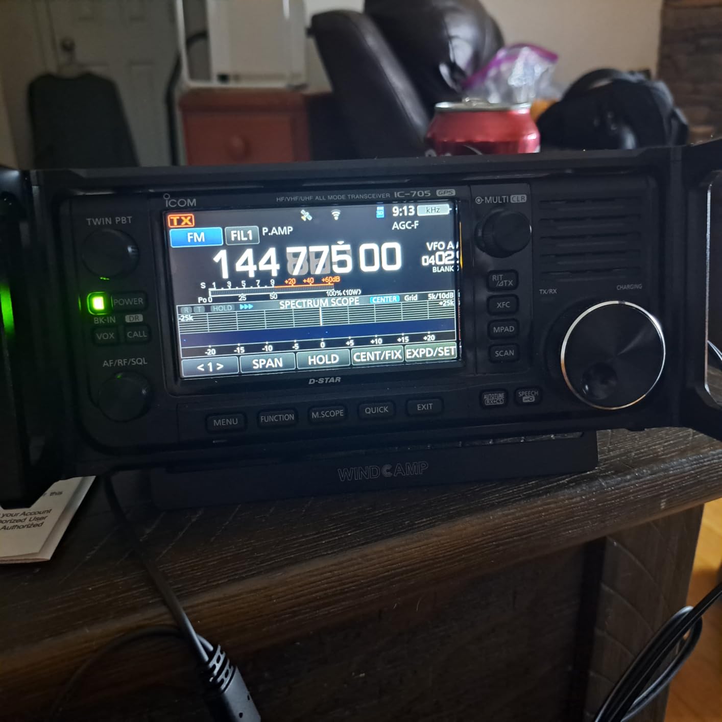 Icom IC-705 HF/VHF/UHF All Mode Portable QRP 5W/10W Transceiver customer photo 2