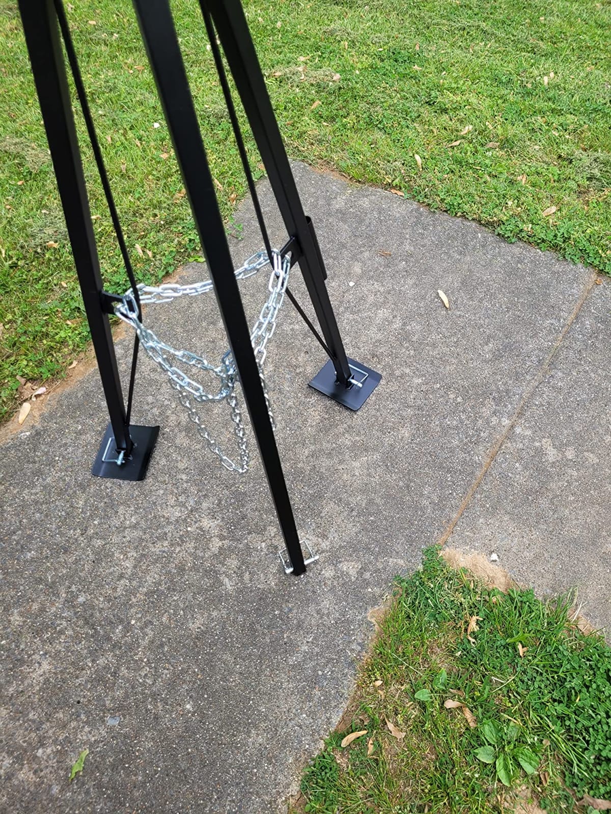 A-KARCK King Pin Adjustable Tripod 5th Wheel Stabilizer, Fifth Stabilizer Tripod Jack with 5000 lbs Load, Reduce Side-to-Side Movement of RV customer photo 1