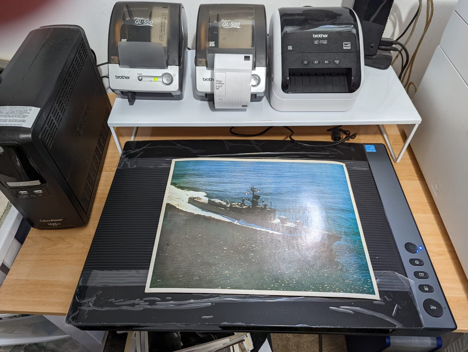 VIISAN 3120 A3 Flatbed Scanner, 1200 DPI, CIS Sensor, Scan 11.7