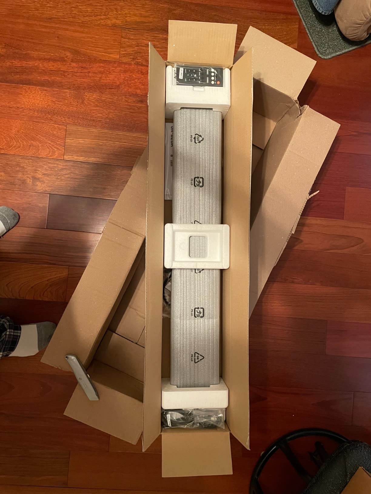 Yamaha SR-B20A Soundbar with Built-in Subwoofers, Dolby Audio, DTS Virtual:X, Bluetooth, Black customer photo 2