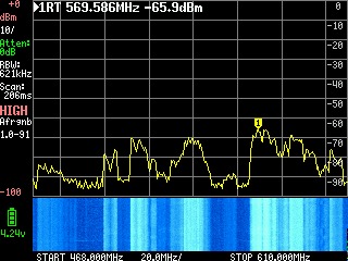 Portable TinySA Spectrum Analyzer,SEESII Upgraded V0.3.1 Handheld Tiny Frequency Analyzer 100kHz to 960MHz MF/HF/VHF UHF Input,Signal Generator with 2.8 inch Touch Screen with ESD Protect Function customer photo 2