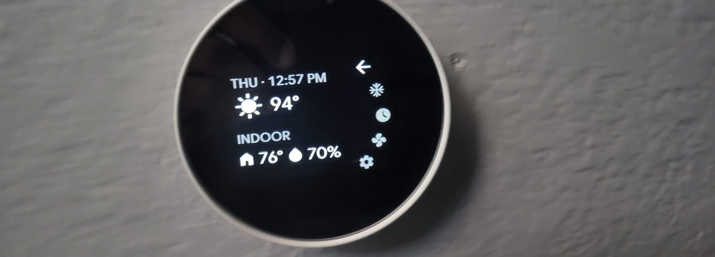 Google Nest Thermostat - Smart Thermostat for Home - Programmable Wifi Thermostat - Charcoal customer photo 1