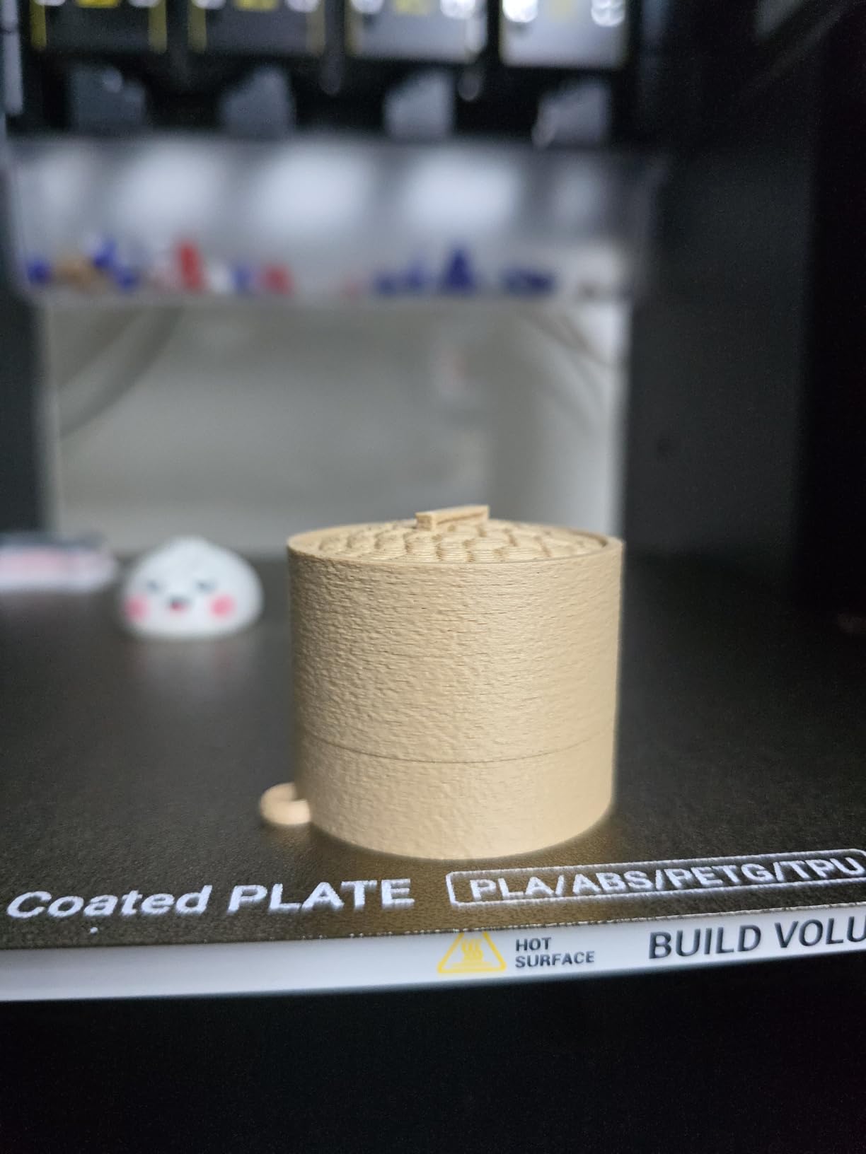 OVERTURE Matte PLA Filament 1.75mm, 1kg Matte Light Brown | Low Warp & Smooth Finish, 1kg (2.2lbs) Dimensional Accuracy +/- 0.02mm, Fit Most FDM Printer (Matte Light Brown) customer photo 1
