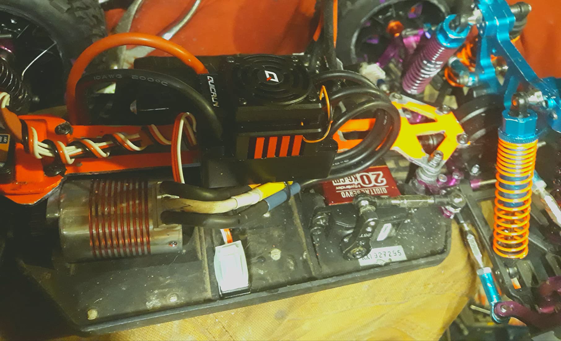 540 Brushless Motor 1/10 3650 5900KV 3.175mm Shaft Waterproof Brushless Motor for 1:10 Scale RC On-Road Car customer photo 2