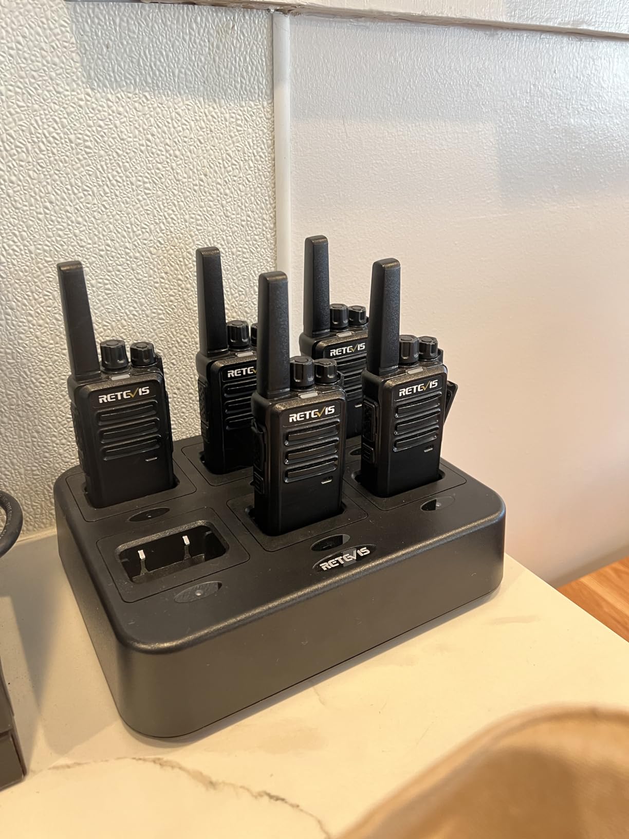 Retevis RT68 Business FRS Walkie Talkies Long Range with Earpieces 6 Pack customer photo 1