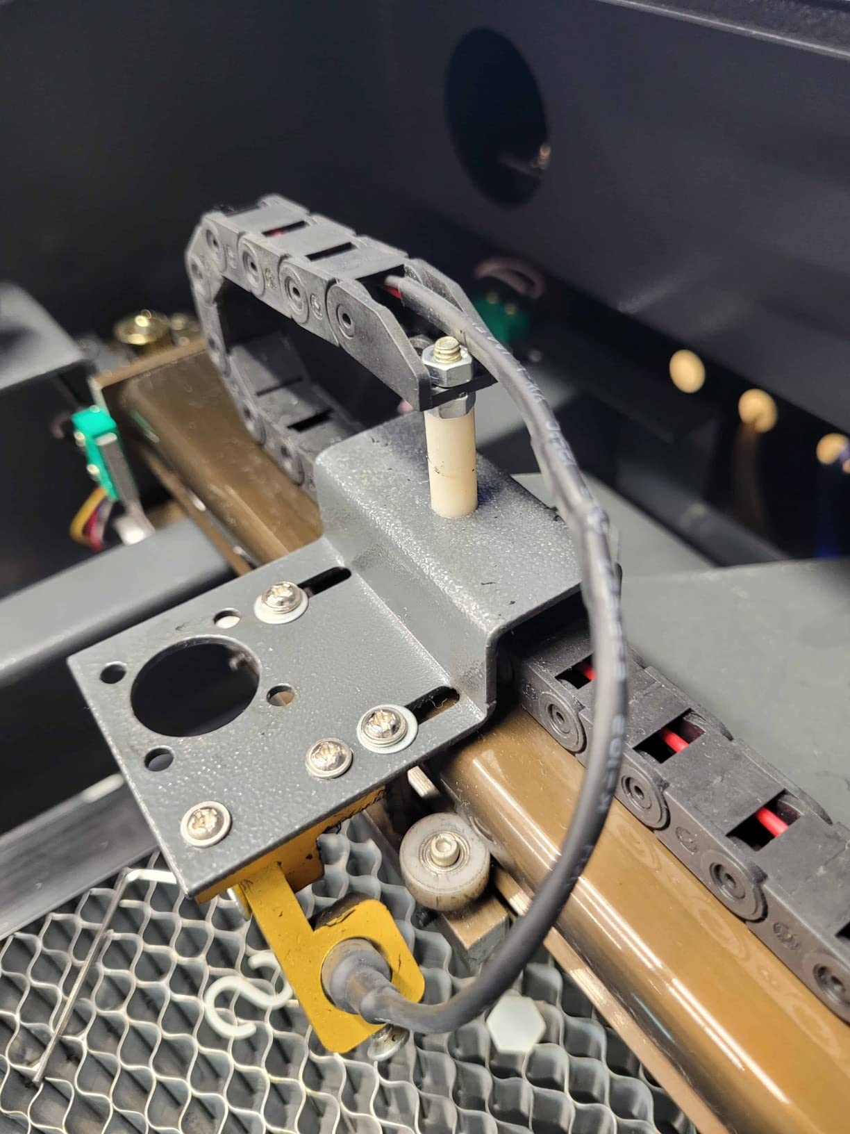Cloudray 12/18mm FL50.8 & 16mm FL25.4 Laser Head With Air Assist For K40 Laser Engraver Cutter customer photo 2
