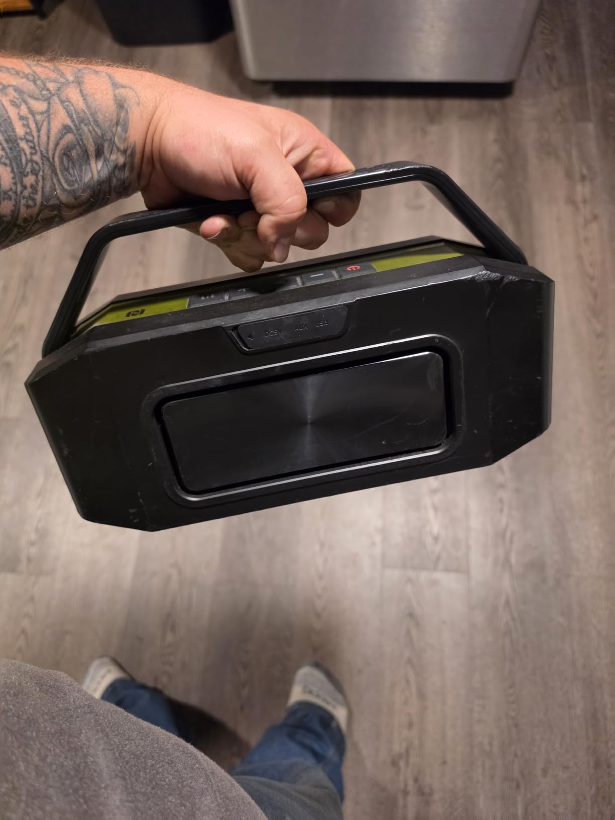 W-KING Bluetooth Speaker, 100W Peak Outdoor Portable Loud Speakers Wireless customer photo 2