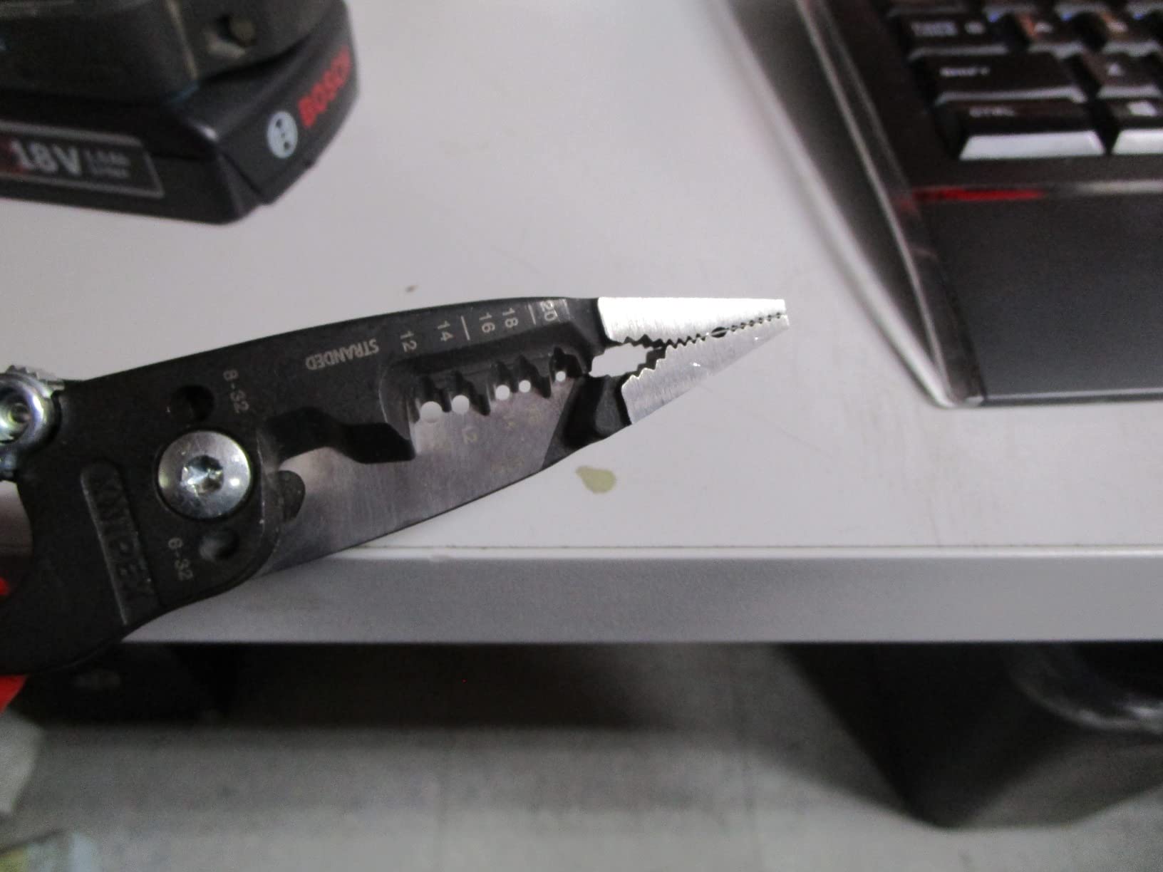 KNIPEX Tools 13 72 8 Forged Wire Stripper, 8-Inch customer photo 1