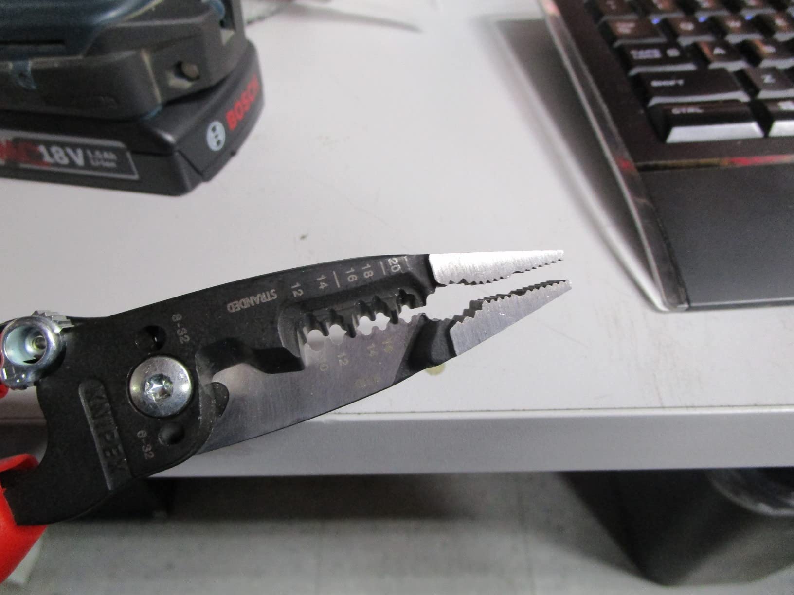 KNIPEX Tools 13 72 8 Forged Wire Stripper, 8-Inch customer photo 2