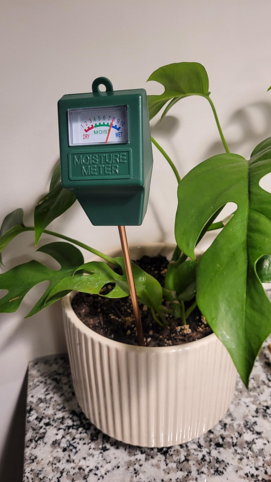 Soil Moisture Meter,Plant Hygrometer Moisture Sensor Plant Water Monitor for Potted Plants,Garden,Farm, Lawn(No Battery Needed) customer photo 1