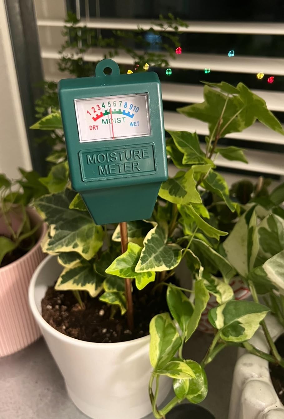 Soil Moisture Meter,Plant Hygrometer Moisture Sensor Plant Water Monitor for Potted Plants,Garden,Farm, Lawn(No Battery Needed) customer photo 2
