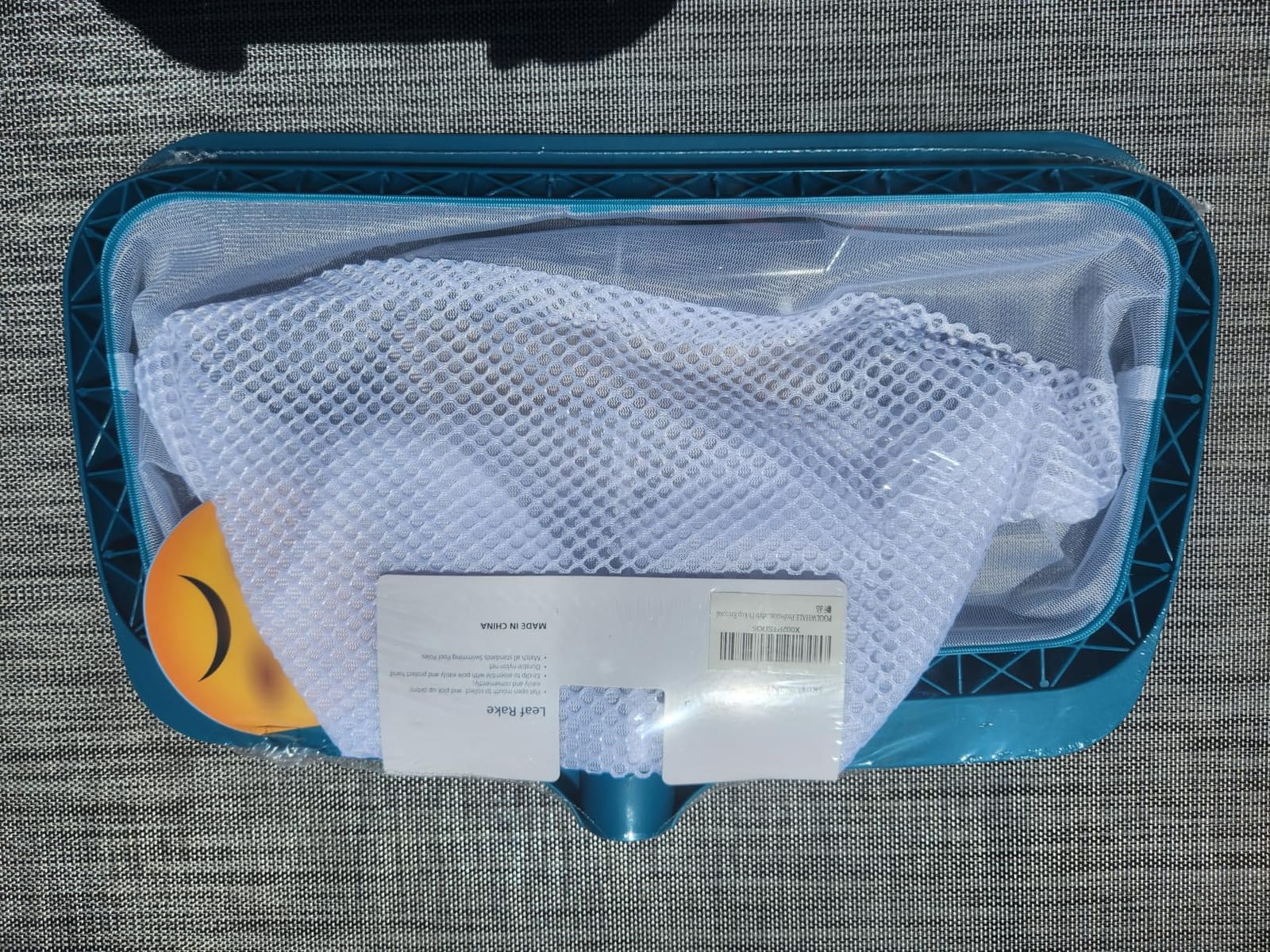 POOLWHALE Pool Skimmer Leaf Rake Net, Fine Mesh Deep Nylon Bag (No Pole) customer photo 1