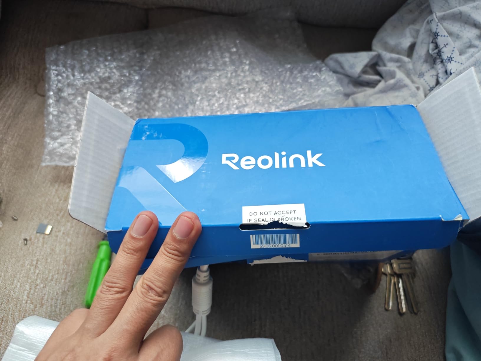 REOLINK RLC-1212A 12MP Bullet Outdoor PoE Camera for Home Security customer photo 1