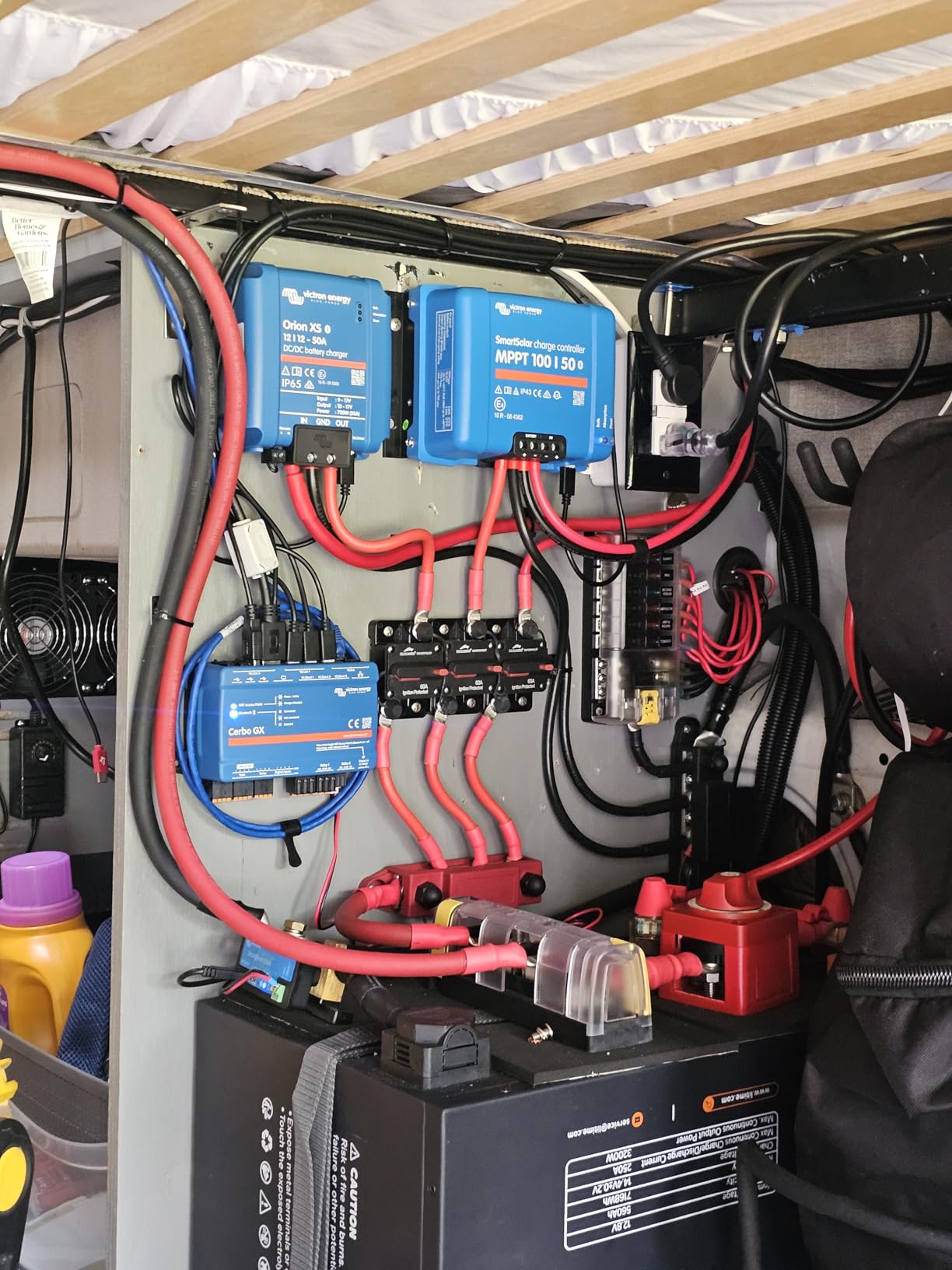 Litime 12V 230Ah Plus Lithium LiFePO4 RV Battery, 4000+ Deep Cycles Battery, 200A BMS, 2944Wh Energy, Perfect for Camper, Solar, Off-Grid,Van, Marine etc. customer photo 1