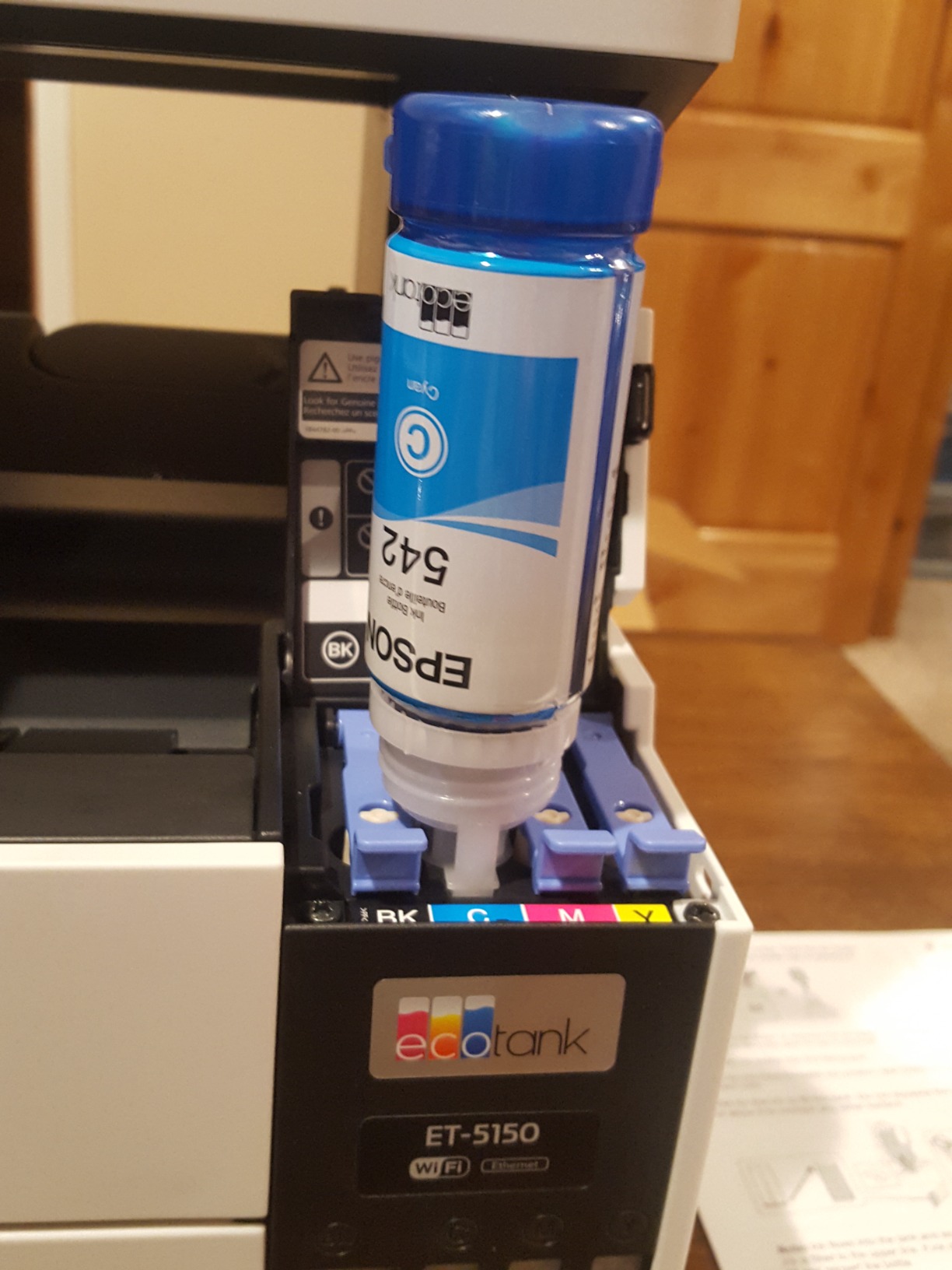 Epson EcoTank Pro ET-5150 Wireless Color All-in-One Supertank Printer customer photo 2