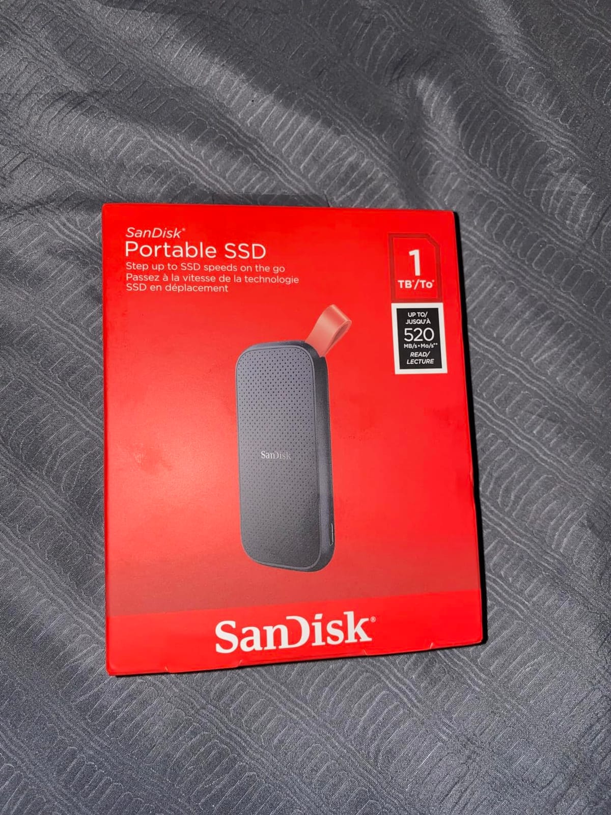 SanDisk 1TB Portable SSD - Up to 520MB/s, USB-C, USB 3.2 Gen 2 - SDSSDE30-1T00-G25 customer photo 1