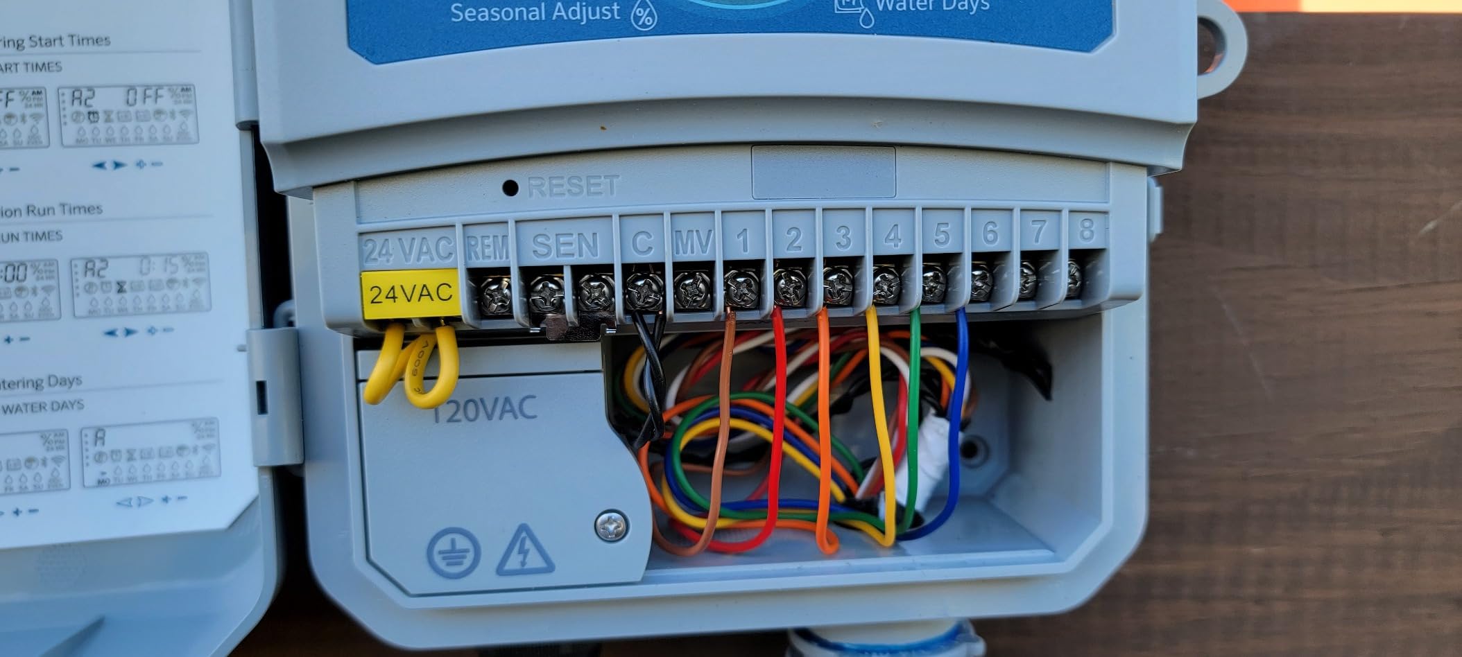 Hunter X2 8 Zone Sprinkler Controller, WiFi Compatible Sprinkler Timer customer photo 1