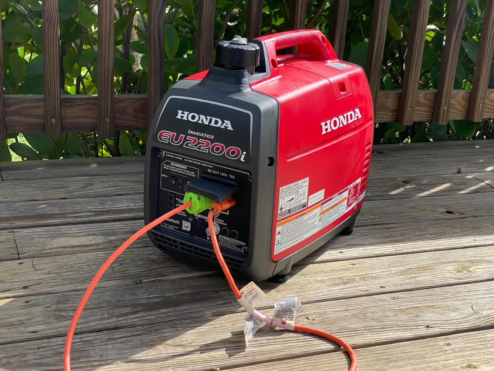 Honda EU2200i 2200 Watt Inverter Generator (EU2200ITAN) customer photo 1