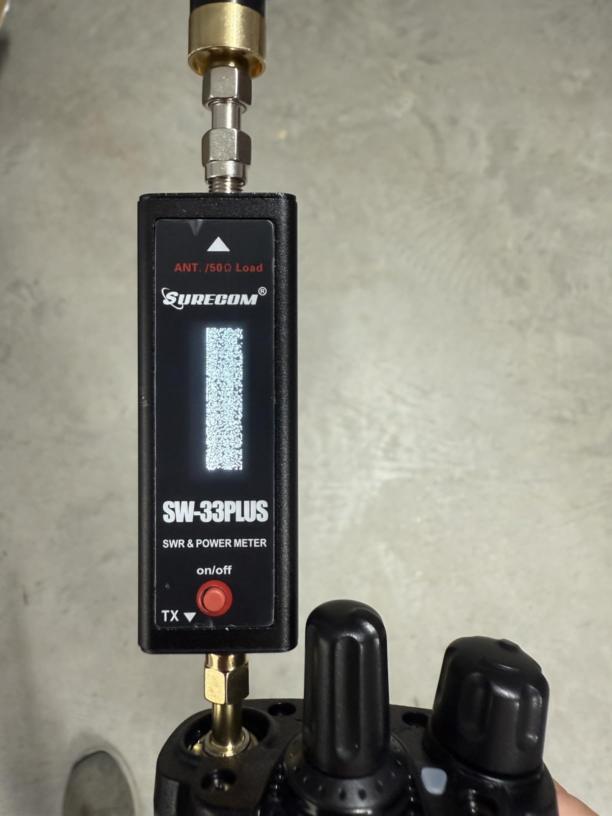 Mcbazel Surecom SW-33 Plus 100W 125-525 MHz Mini Digital VHF UHF Two-Way Radio Handheld Power & SWR Meter Black customer photo 2
