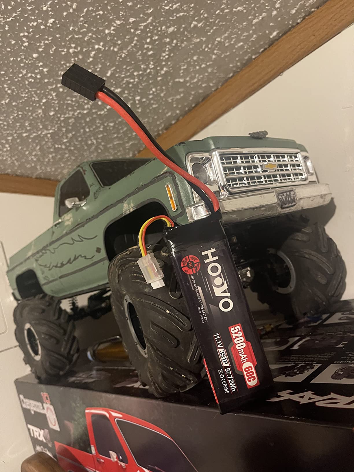 HOOVO 11.1V 3S LiPo Battery 5200mAh 60C with Tr Plug 2Packs customer photo 1