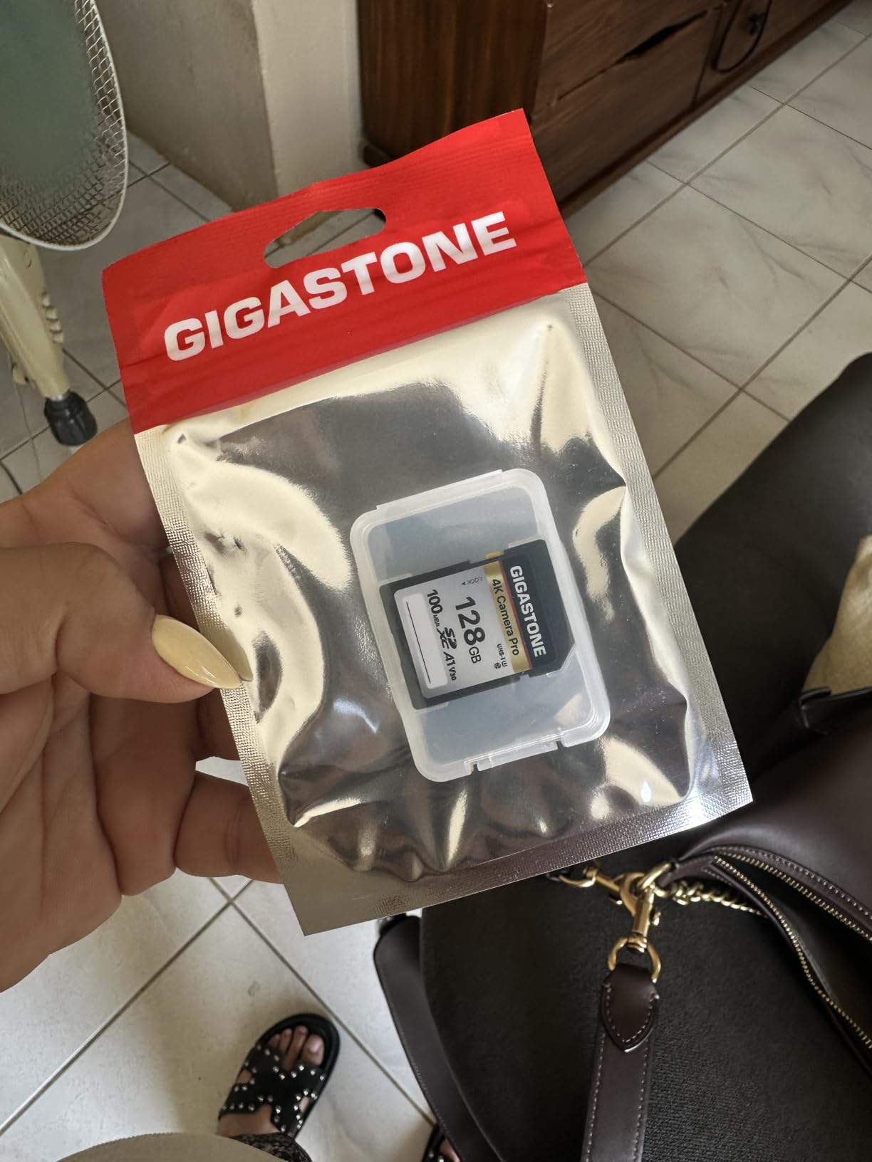 【5-Years Data Recovery】GIGASTONE 128GB SD Card 4K Camera Pro, 150MB/s Read customer photo 2
