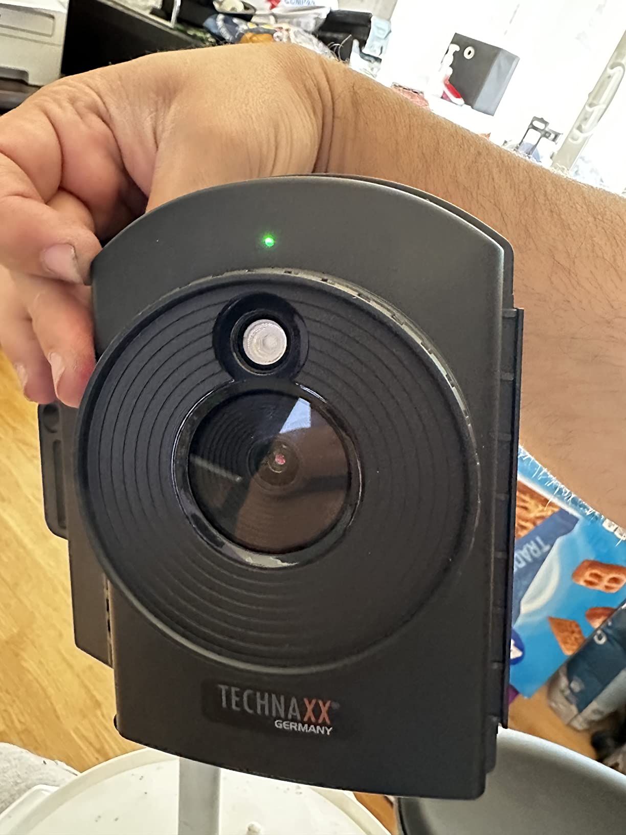 TECHNAXX Full HD Time Lapse Camera TX-164 - Ideal for Time Lapse Recordings of constructions Sites, House Building, Plant Growth (Garden, Orchard), Outdoor Shots, Security Monitoring, etc., Black customer photo 1