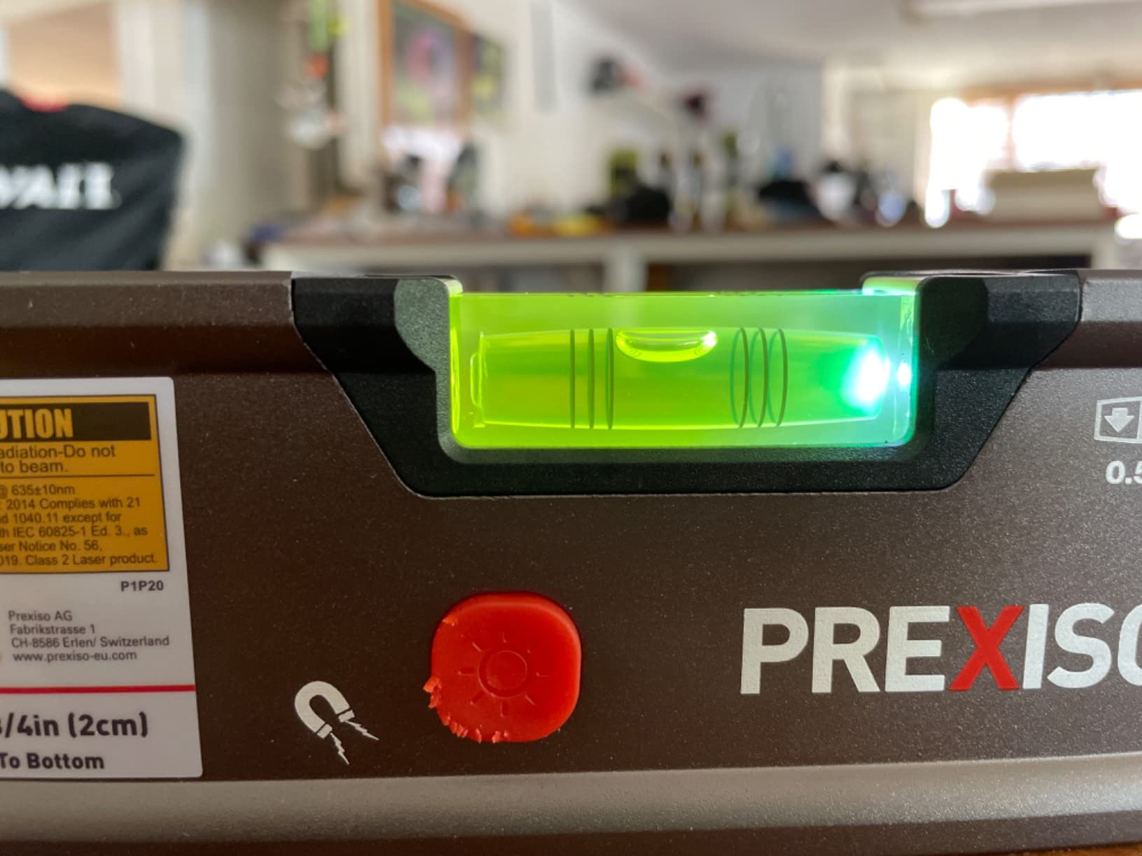 PREXISO 2-in-1 Laser Level 100Ft/30Ft, 12
