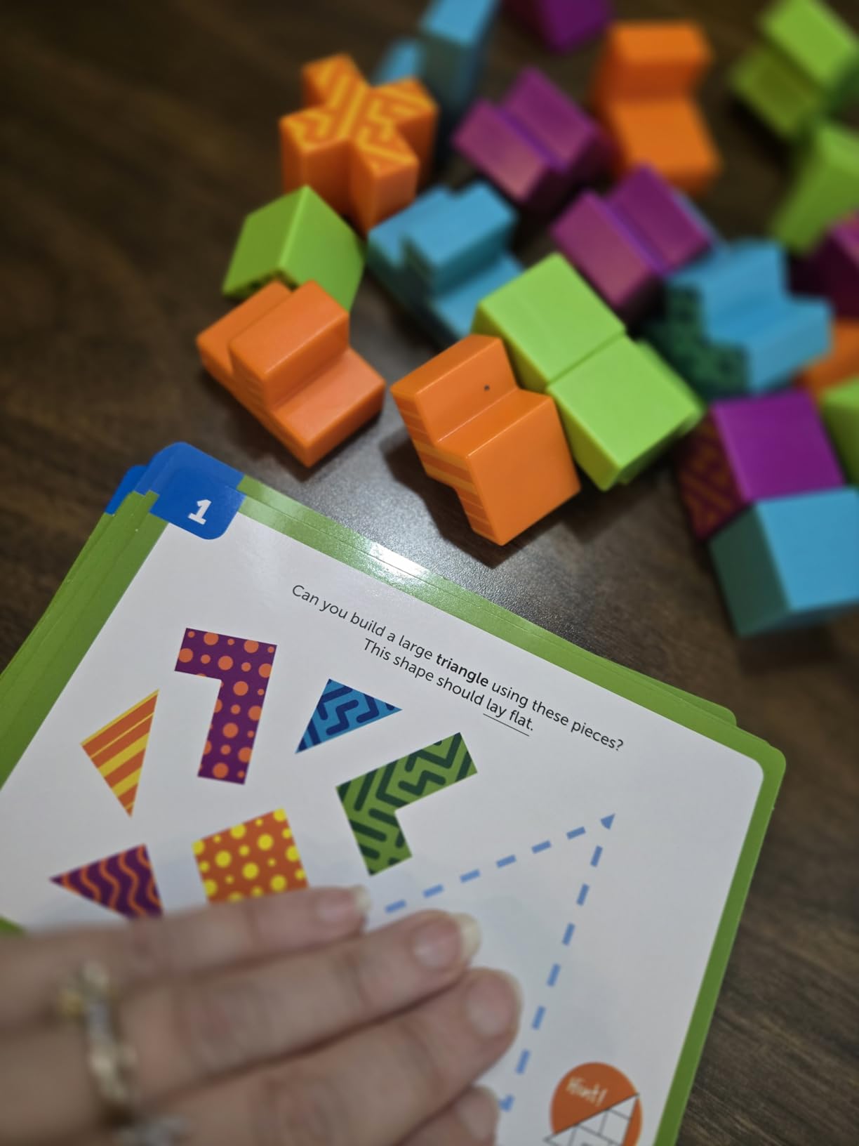 Learning Resources STEM Explorers Brainometry - 3D Puzzle Games for Kids, Kids Travel Games, Brain Teaser Puzzles, Pattern Memory Game, Brain Game Toys, Classroom Toys, 5 Year Old Boy and Girl Gifts customer photo 2