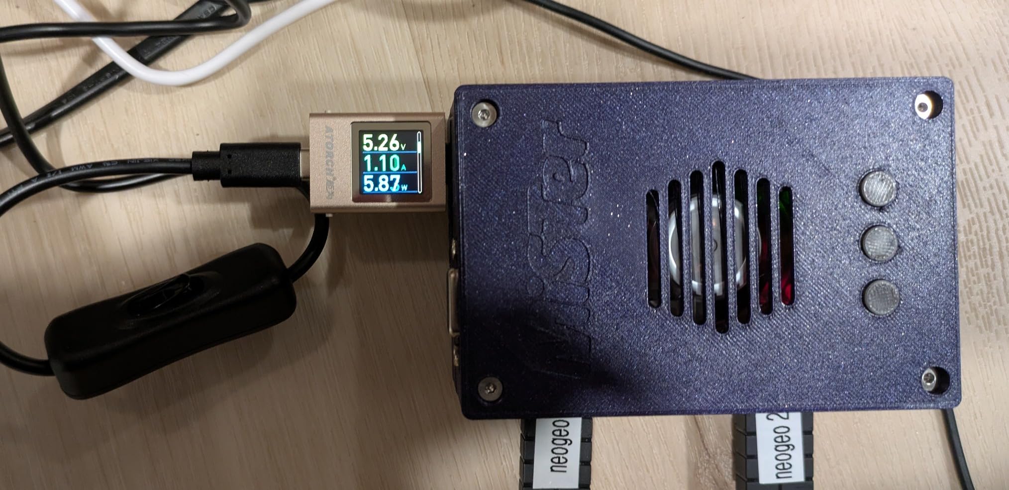 iUniker 5V 4A USB-C Power Supply for Raspberry Pi 4, 20W Charger with ON/Off Switch, 5ft Cable, UL Listed - Compatible with Pi 4 Model B (8GB/4GB/2GB/1GB) & Orange Pi 5/5B customer photo 1