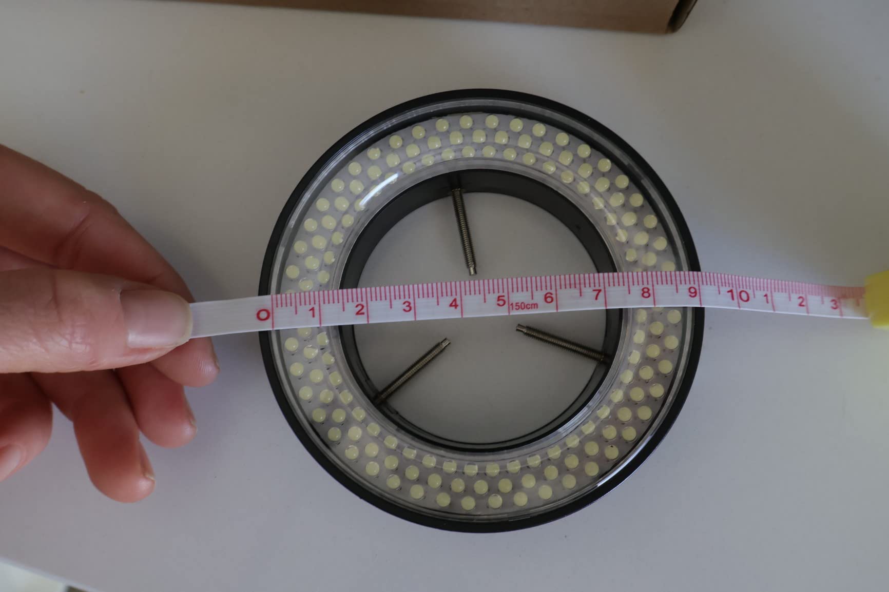 TreochtFUN Microscope 144 Led Ring Light Adjustable Illuminator customer photo 2