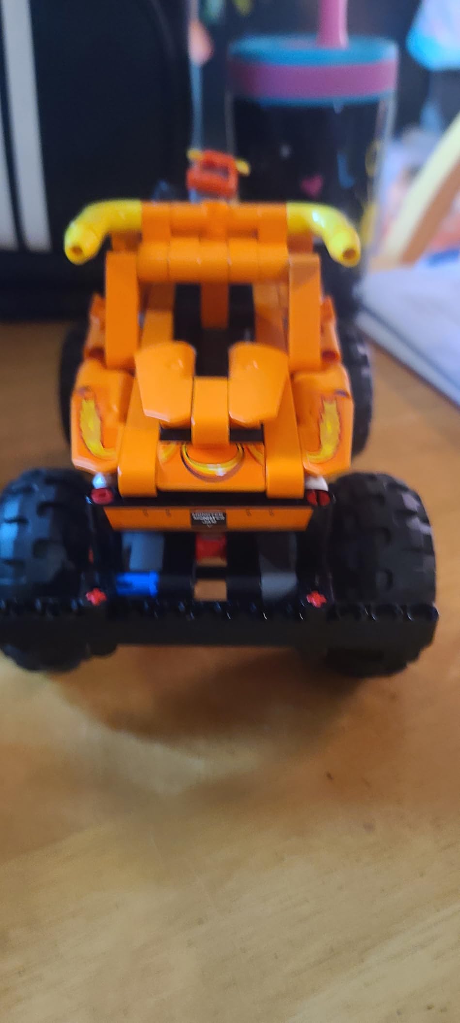LEGO Technic Monster Jam El Toro Loco, 2 in 1 Pull Back Truck to Off Roader Car Toy 42135, Monster Truck and Race Car Building Toy, Construction Kit for Kids, Boys, Girls Age 7+ Years Old customer photo 1