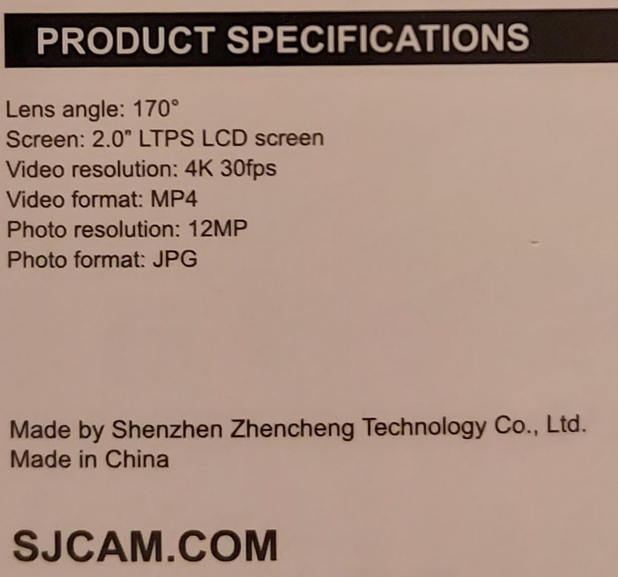 SJCAM SJ4000 Pro-Grade 4K Action Camera, 40MP 3-Axis EIS Stabilization Motorcycle Sport Camera, 170°FOV Waterproof Camera Underwater, 5X Zoom, Dual Batteries, 32G SD Card and Helmet Accessory Kit customer photo 1