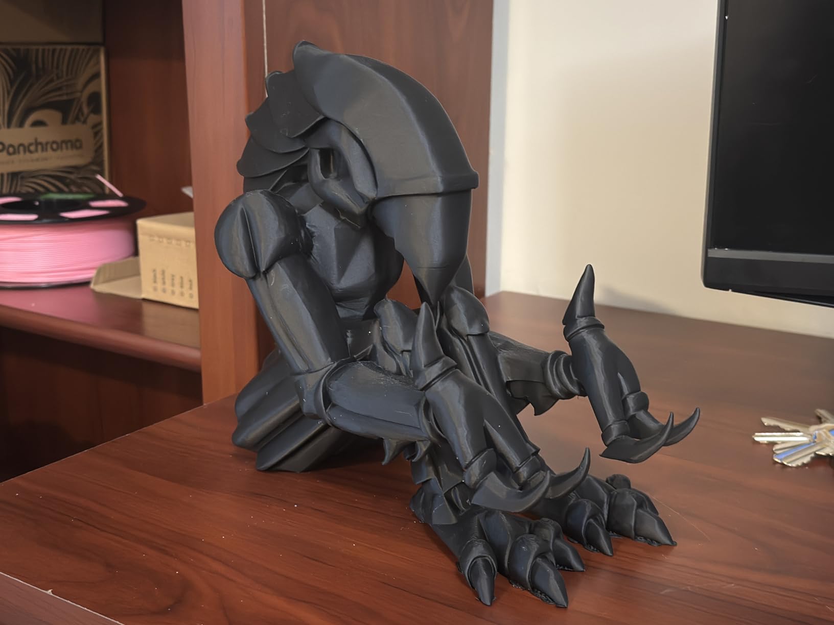 Polymaker Carbon Fiber PLA Filament Black 1.75mm 1KG, Strong & Rigidity customer photo 1