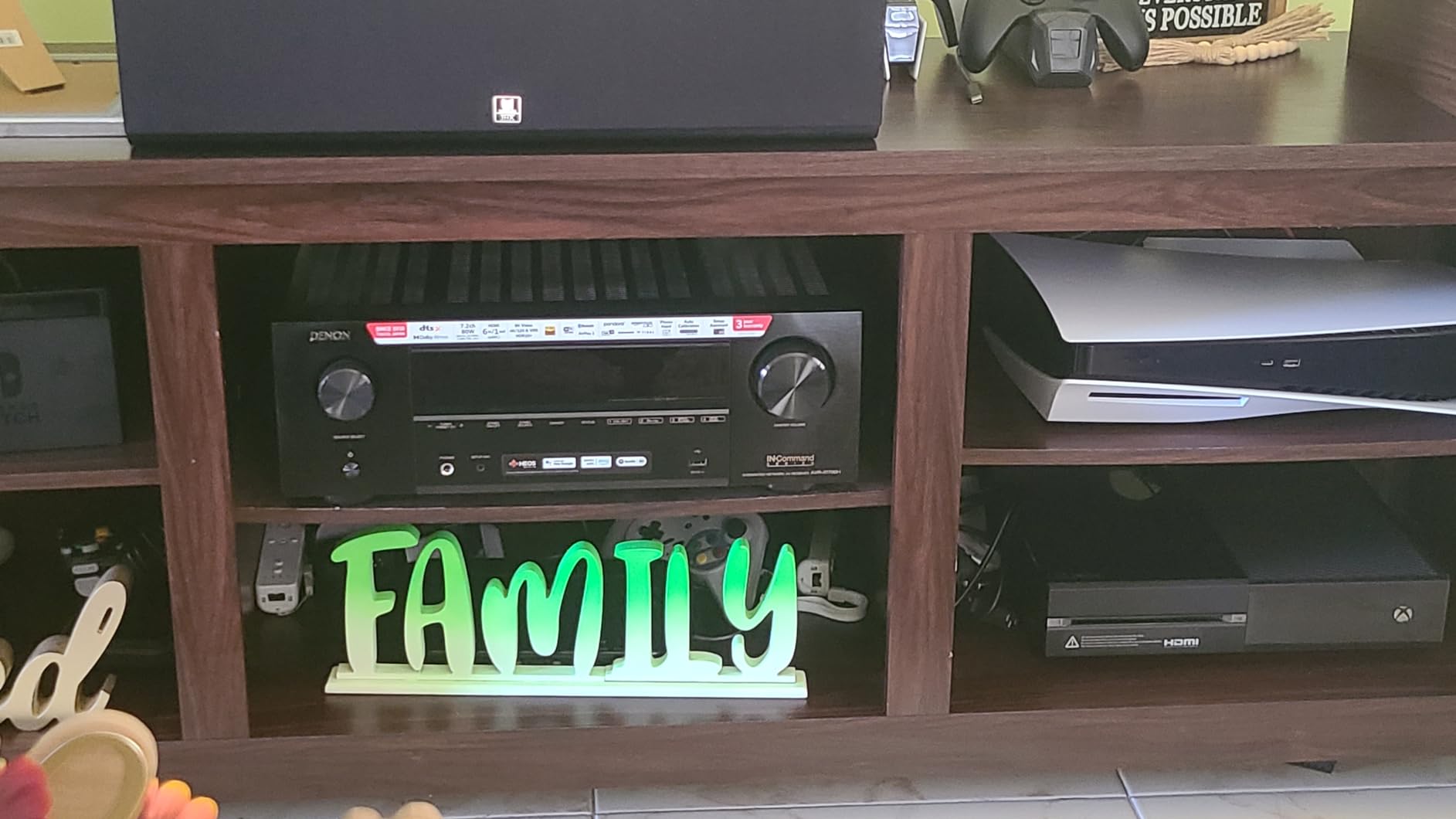 Denon AVR-X1700H 7.2 Channel AV Receiver - 80W/Channel, Built-in HEOS customer photo 1